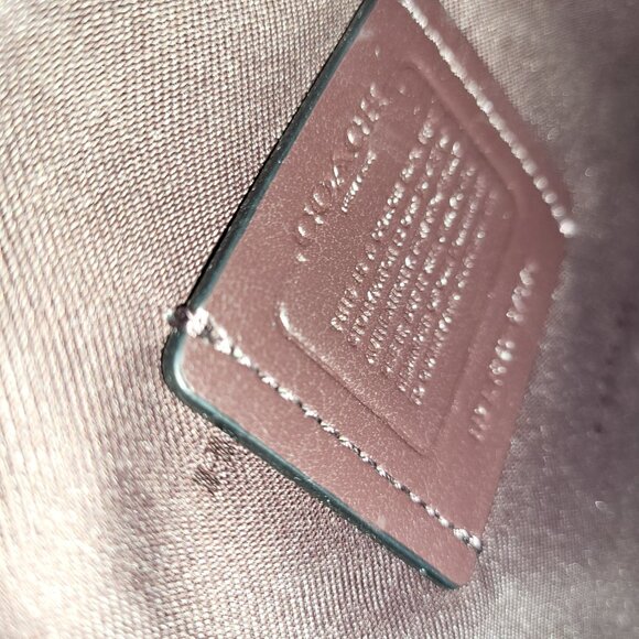 Coach Butterfly Print Leather Crossbody - Picture 12 of 14